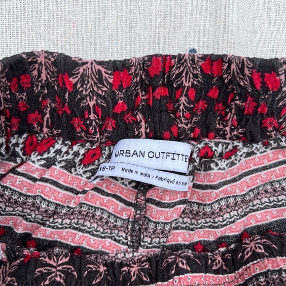 Urban Outfitters Red & Pink Bohemian Pants - Picture 5 of 5